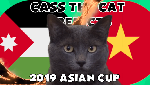 Tiên tri mèo Cass dự đoán Việt Nam vs Jordan, 18h00 ngày 20/1