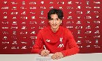 Liverpool chiêu mộ thành công Takumi Minamino