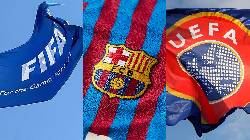 FIFA v&agrave; UEFA hợp b&iacute;ch, Barca đứng trước nguy cơ chưa từng c&oacute;