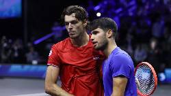 Nhận định tennis Alcaraz vs Fritz, Laver Cup ngày 2 - 9h00 ngày 21/9
