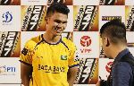 Phạm Xu&acirc;n Mạnh trở lại đội h&igrave;nh SLNA ở v&ograve;ng 22 V.League