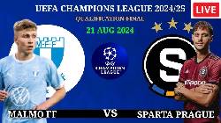 Si&ecirc;u m&aacute;y t&iacute;nh dự đo&aacute;n Malmo vs Sparta Prague, 02h00 ng&agrave;y 22/8