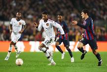 Soi bảng vị cầu thủ ghi b&agrave;n MU vs Barcelona, 3h ng&agrave;y 24/2