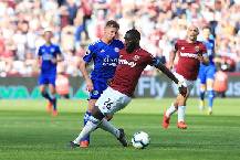Biến động tỷ lệ k&egrave;o West Ham vs Leicester, 2h ng&agrave;y 24/8