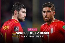 Ph&acirc;n t&iacute;ch k&egrave;o hiệp 1 Wales vs Iran, 17h ng&agrave;y 25/11