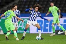 Ph&acirc;n t&iacute;ch k&egrave;o hiệp 1 Hertha vs Wolfsburg, 2h30 ng&agrave;y 25/1
