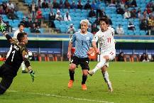 Biến động tỷ lệ kèo Nhật Bản vs Uruguay, 17h30 ngày 24/3