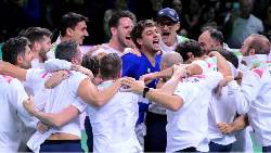 ĐT quần vợt Italia vô địch Davis Cup năm thứ ba liên tiếp