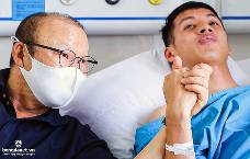 Lời hứa đặc biệt của H&ugrave;ng Dũng với HLV Park Hang Seo