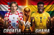 Siêu máy tính dự đoán Croatia vs Ghana, 4h00 ngày 28/6