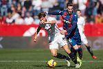 Kết quả tỷ số Sevilla 5-0 Levante, vòng 21 La Liga