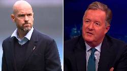 Man United v&ocirc; địch, Piers Morgan vẫn t&igrave;m ra c&aacute;ch xỉa x&oacute;i Ten Hag