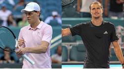 Sinner và Zverev cùng thắng ‘thần tốc’ ở vòng tứ kết Miami Open 2026