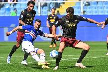 Soi k&egrave;o, dự đo&aacute;n Macao Salernitana vs Sampdoria 23h30 ng&agrave;y 28/8