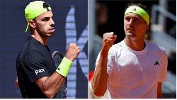 Nhận định tennis Zverev vs Cerundolo, Vòng 4 Madrid Open - 19h30 ngày 29/4