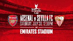 Link xem trực tiếp Arsenal vs Sevilla, 18h30 ngày 30/7