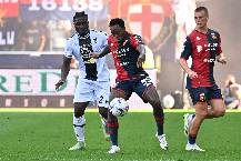 Soi k&egrave;o g&oacute;c Udinese vs Genoa, 18h30 ng&agrave;y 01/12