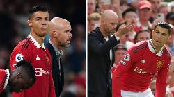 Ten Hag ngầm tr&aacute;ch Ronaldo thiếu quyết t&acirc;m, động lực thi đấu