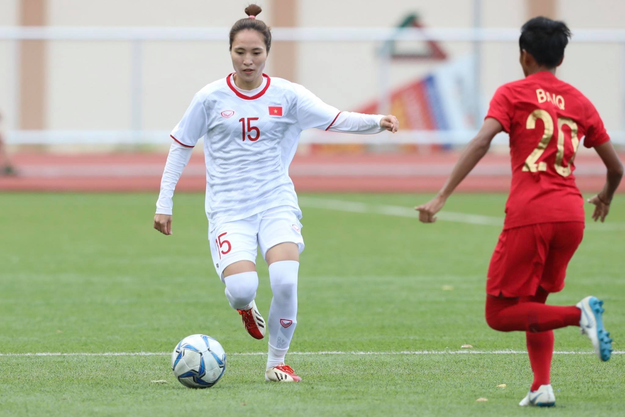 Nữ Việt Nam 6-0 Nữ Indonesia: Thắng dễ Indonesia, Việt Nam gi&agrave;nh v&eacute; v&agrave;o b&aacute;n kết