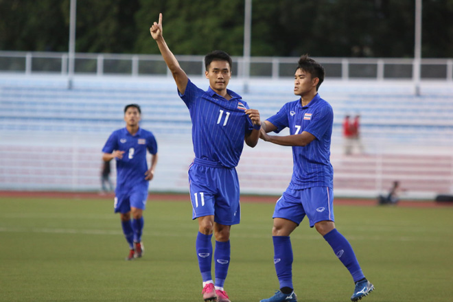 U22 Brunei 0-7 U22 Th&aacute;i Lan: Voi chiến tr&uacute;t giận