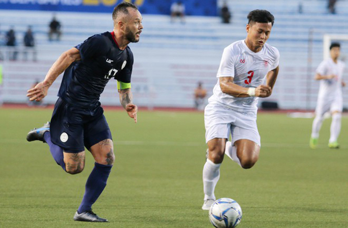 U22 Philippines 1-2 U22 Myanmar: Trả gi&aacute;!