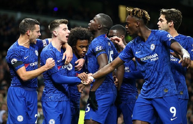 Kết quả Tottenham 0-2 Chelsea: Willian lập c&uacute; đ&uacute;p, Heung-Min Son nhận thẻ đỏ