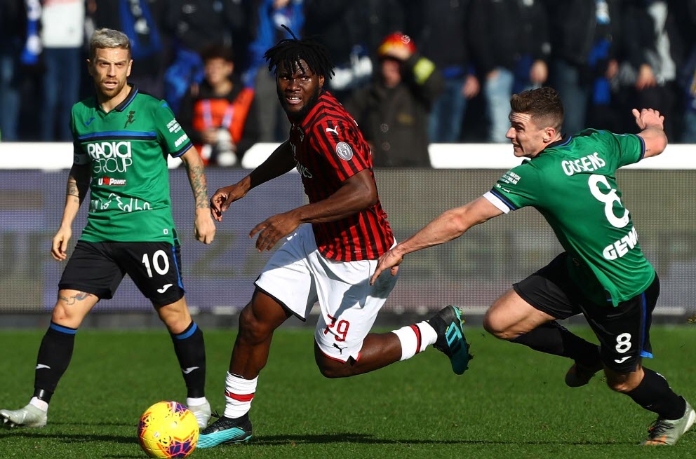 Atalanta 5-0 AC Milan: Rossoneri cúi gầm mặt ra về