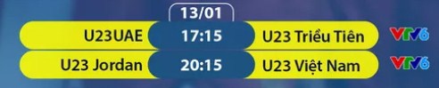 Lịch phát sóng trực tiếp U23 Việt Nam đá VCK U23 châu Á 2020: Toàn đối thủ khó chơi