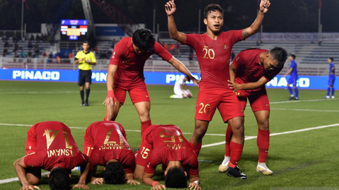 Kết quả U22 Indonesia 8-0 U22 Brunei: Thắng đậm m&agrave; kh&ocirc;ng cần gắng sức