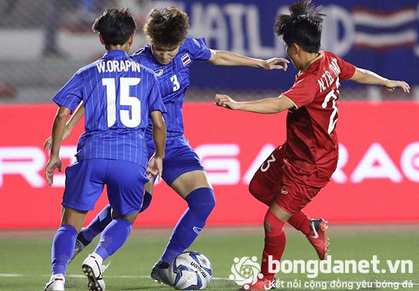 Đội tuyển b&oacute;ng đ&aacute; nữ Việt Nam v&ocirc; địch m&ocirc;n b&oacute;ng đ&aacute; nữ SEA Games 30