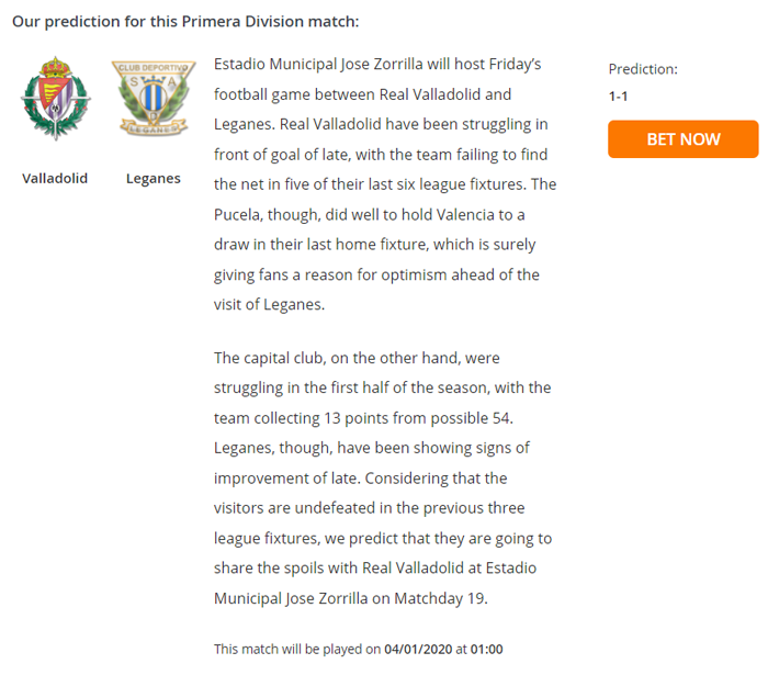 Valladolid vs Leganes (1h 4/1): Loạt con số biết nói