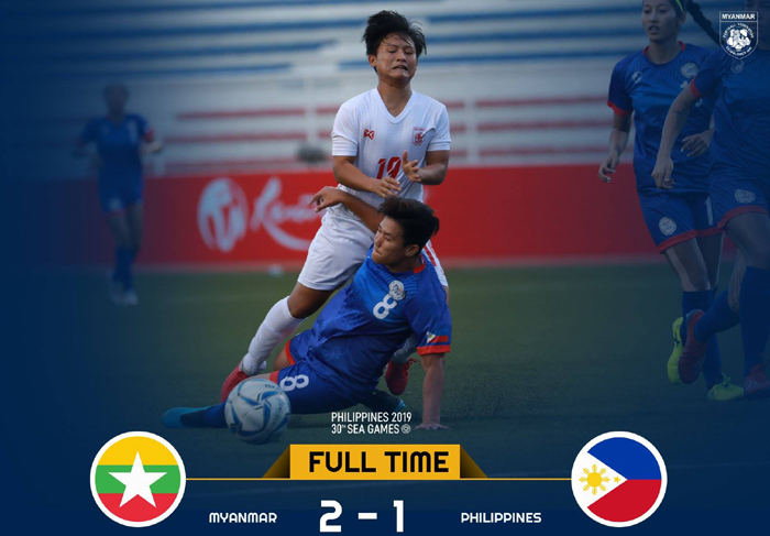 Nữ Myanmar giành Huy chương Đồng bóng đá Nữ SEA Games 30 Nữ Myanmar giành Huy chương Đồng bóng đá Nữ SEA Games 30