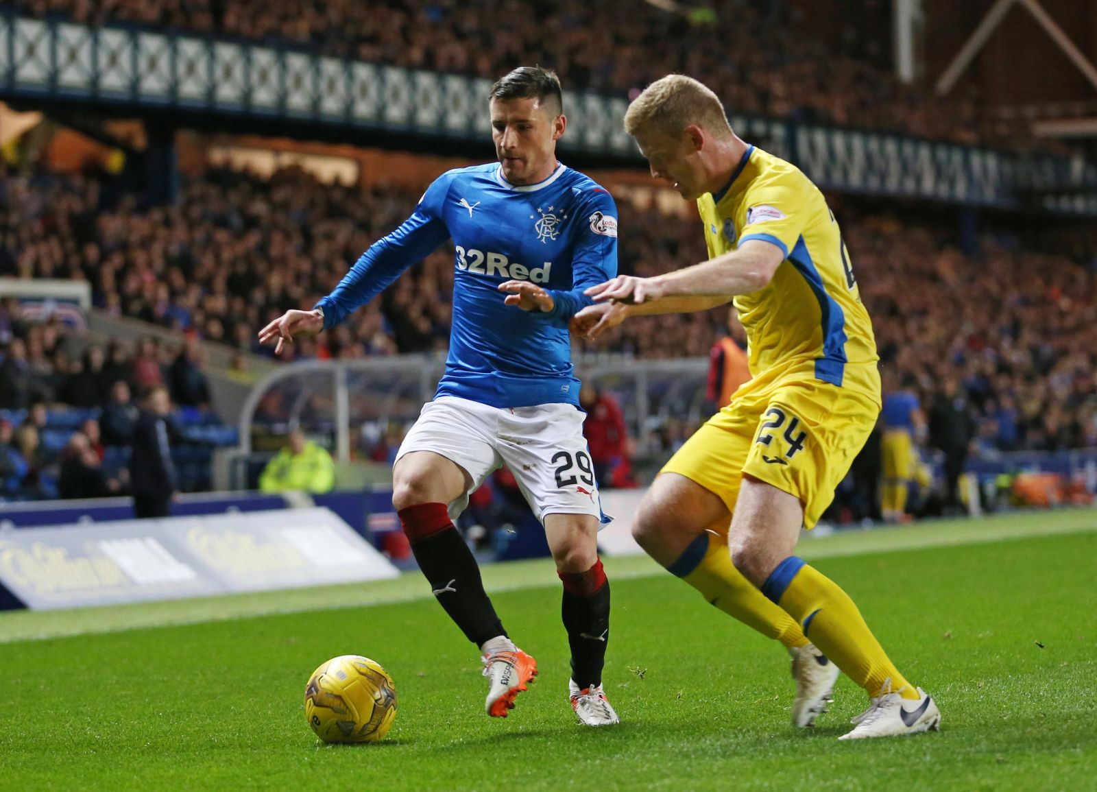 Falkirk vs Rangers FC, 0h ngày 30/11: Cuộc dạo chơi không tốn sức