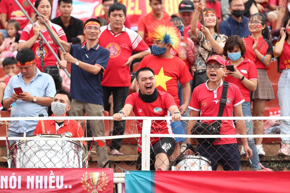 Chùm ảnh Viettel vô địch V-League 2020 trên sân Thống Nhất
