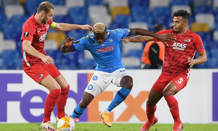 AZ Alkmaar vs Napoli (3h 4/12): Khó có bất ngờ