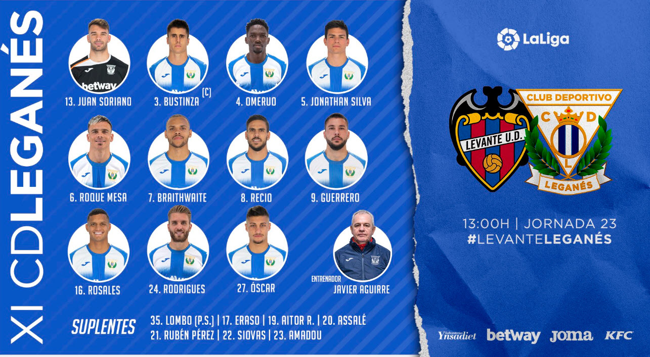 Levante 2-0 Leganes: Mayoral và Rochina nhấn chìm Leganes Levante 2-0 Leganes: Mayoral và Rochina nhấn chìm Leganes