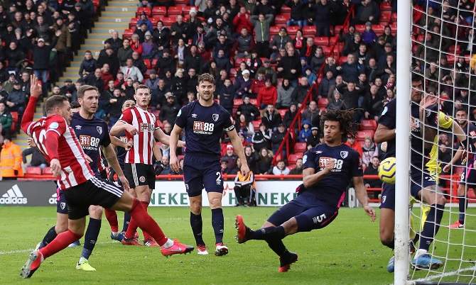 Kết quả Sheffield United 2-1 Bournemouth: Ngược dòng vất vả Kết quả Sheffield United 2-1 Bournemouth: Ngược dòng vất vả