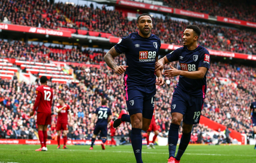 Liverpool 2-1 Bournemouth: Salah và Mane lập công, The Kop ngược dòng vất vả