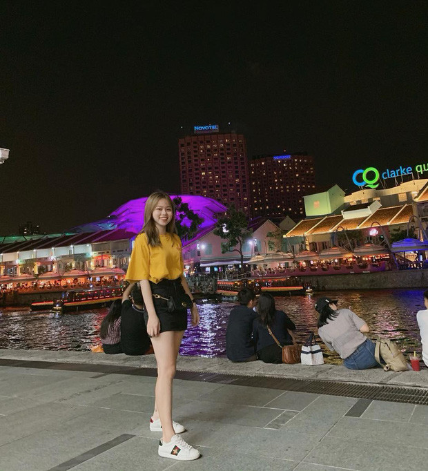 Bạn g&aacute;i mới của Quang Hải, Huỳnh Anh qu&ecirc; ở đ&acirc;u, sinh năm bao nhi&ecirc;u?