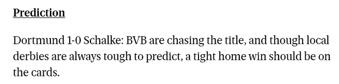 Dự đoán Dortmund vs Schalke (20h30 16/5) bởi chuyên gia Tom Doyle