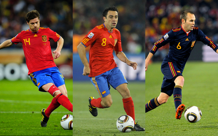 Đội h&igrave;nh 11 cầu thủ xuất sắc nhất lịch sử ĐT T&acirc;y Ban Nha