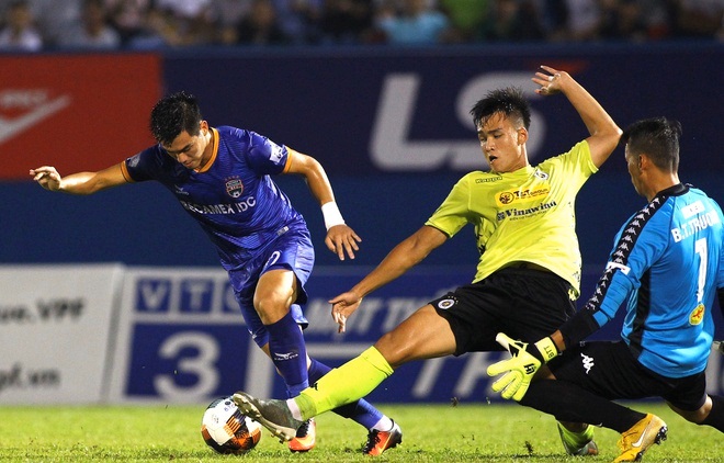 Kết quả V-League h&ocirc;m nay, 24/6: H&agrave; Nội gi&agrave;nh 3 điểm trong ng&agrave;y Quang Hải đổ m&aacute;u