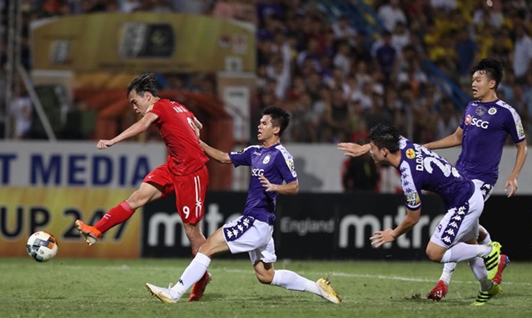 Trước trận H&agrave; Nội vs HAGL: Văn To&agrave;n v&agrave; c&aacute;i duy&ecirc;n với m&agrave;nh lưới H&agrave; Nội FC