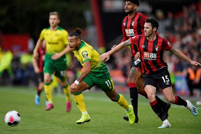 Bournemouth vs Norwich, 22h00 ngày 27/9: Điểm tựa sân nhà