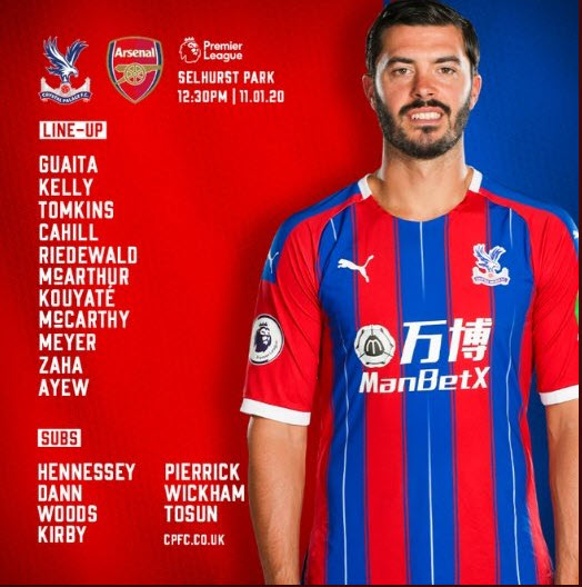 Crystal Palace 1-1 Arsenal: Aubameyang nhận thẻ đỏ, Pháo thủ may mắn có điểm Crystal Palace 1-1 Arsenal: Aubameyang nhận thẻ đỏ, Pháo thủ may mắn có điểm