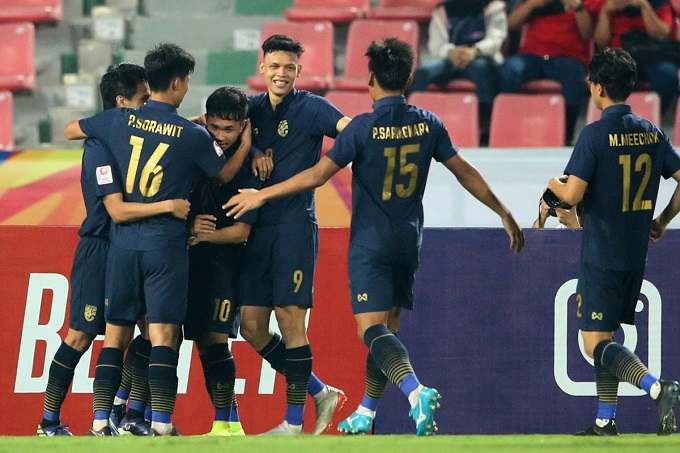 U23 Th&aacute;i Lan 1-2 U23 Australia: Th&aacute;i Lan l&acirc;m nguy