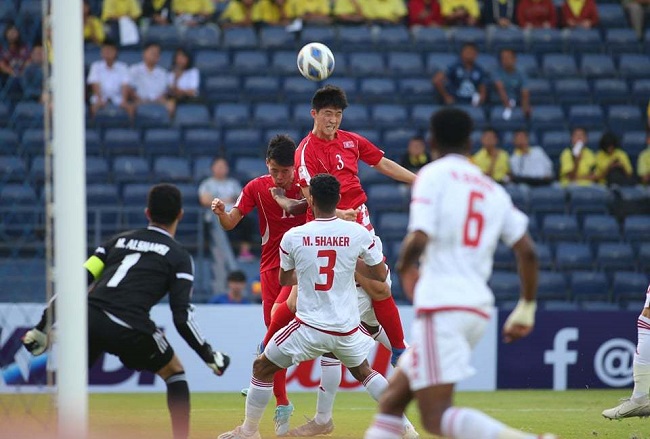 Kết quả U23 UAE 2-0 U23 Triều Tiên: U23 Triều Tiên chính thức dừng bước Kết quả U23 UAE 2-0 U23 Triều Tiên: U23 Triều Tiên chính thức dừng bước