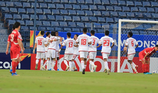 Kết quả U23 UAE 2-0 U23 Triều Tiên: U23 Triều Tiên chính thức dừng bước Kết quả U23 UAE 2-0 U23 Triều Tiên: U23 Triều Tiên chính thức dừng bước