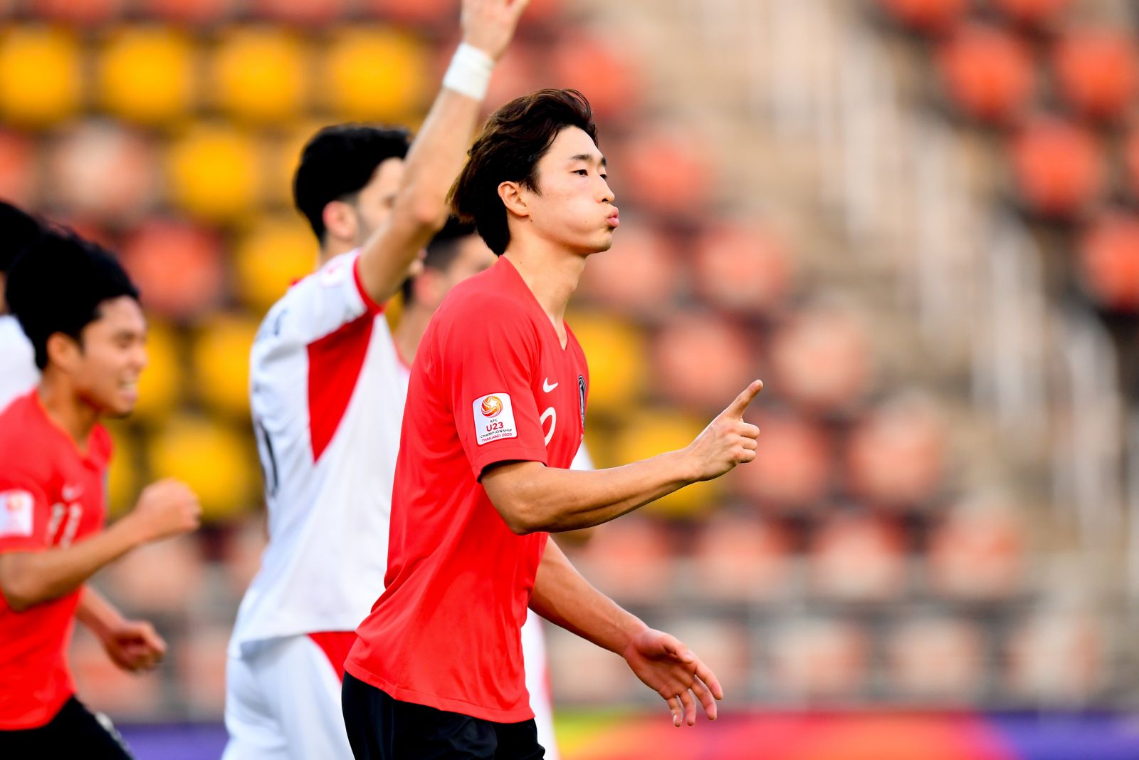 U23 H&agrave;n Quốc 2-1 U23 Jordan: B&agrave;n thắng bằng v&agrave;ng đưa H&agrave;n Quốc đi tiếp