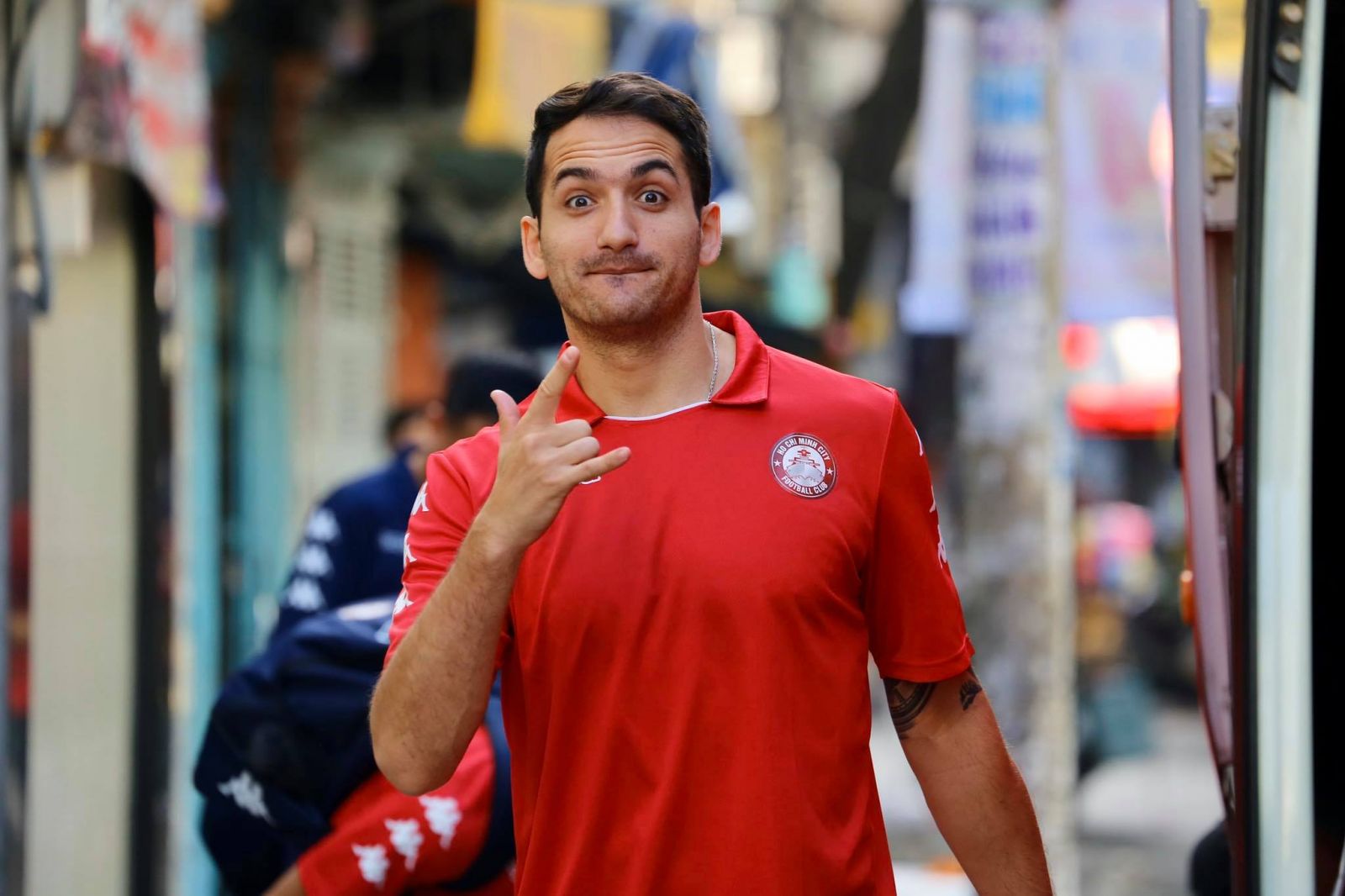 Công Phượng ủ rũ trong ngày hội quân cùng TP HCM